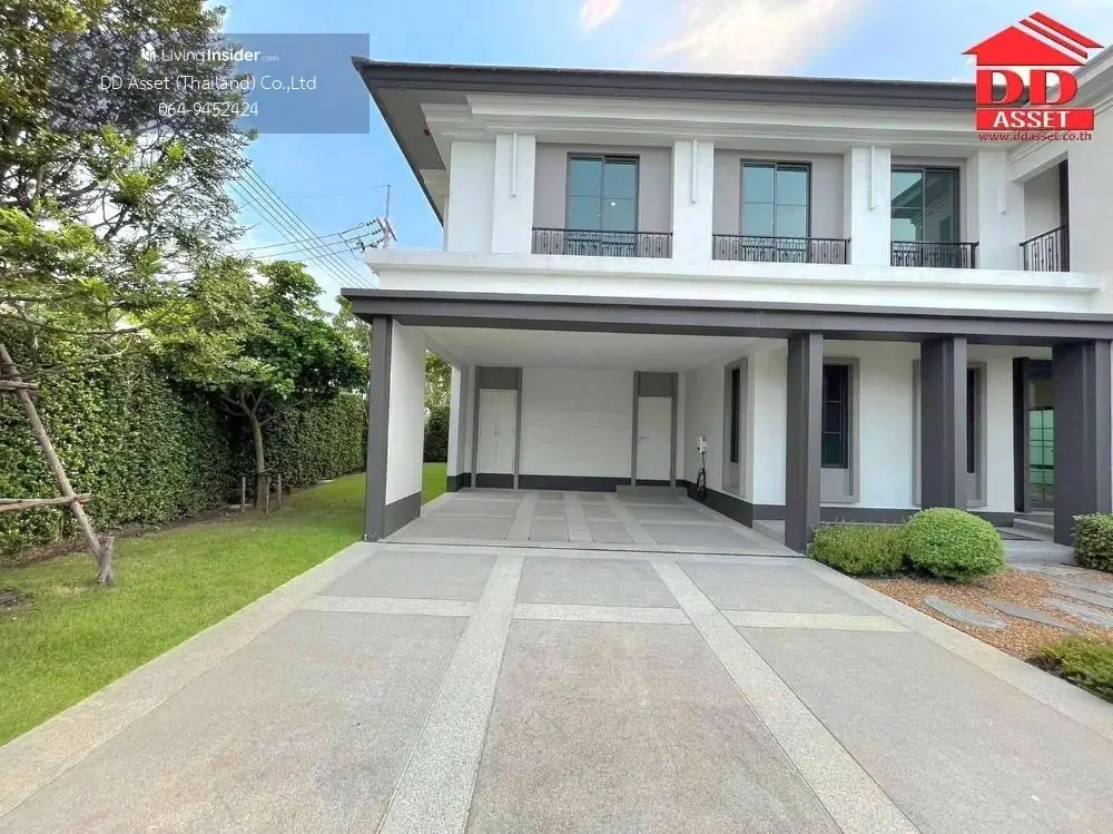 ขาย บ้านเดี่ยว โครงการ เศรษฐสิริ กรุงเทพ-ปทุมธานี (Setthasiri Krungthep-Pathumthani) บ้านหลังมุม วิว สนามกอล์ฟฟลอร่าวิลล์ รหัส H8070 3
