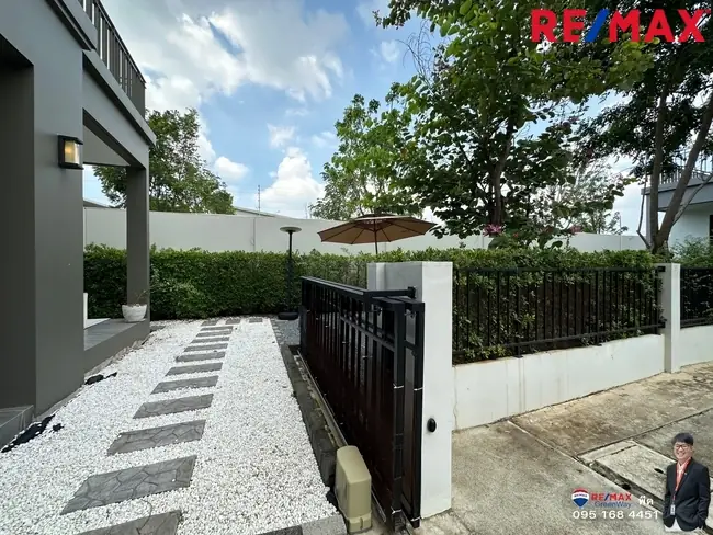 ขายบ้านเดี่ยวทุ่งครุ หมู่บ้านสราญสิริ ประชาอุทิศ90 (หลังมุม) ติดสโมสร ราคาดีที่สุดในโครงการ 2