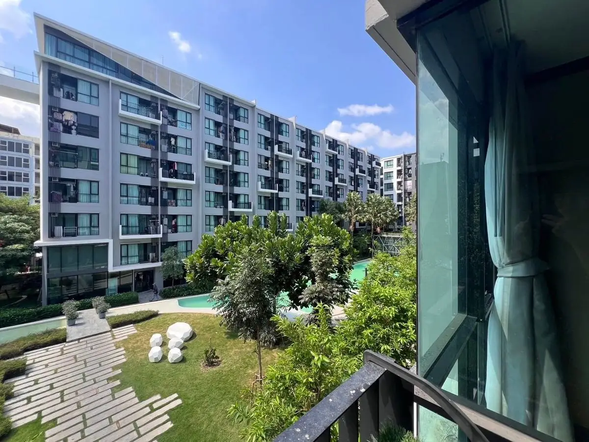 📌 ขายคอนโด Kave Town Shift ห้องมุมเป็นส่วนตัว วิวสระว่ายน้ำ ตกแต่ง Built In สวยจัดเต็ม 3