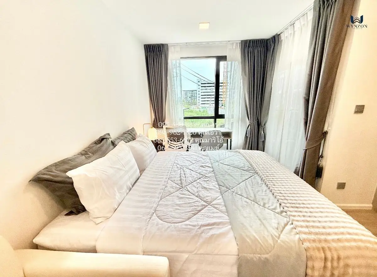 📌ขายคอนโด Kave Ava (โครงการอยู่ตรงข้ามม.ธรรมศาสตร์ รังสิต) ห้องบิ้วอินสวย พร้อมเข้าอยู่ 2