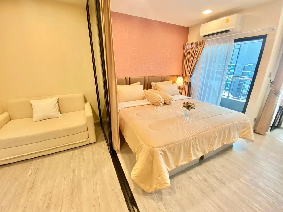 📌ขายคอนโด Kave Ava (โครงการอยู่ตรงข้ามม.ธรรมศาสตร์ รังสิต) ห้องบิ้วอินสวย พร้อมเข้าอยู่