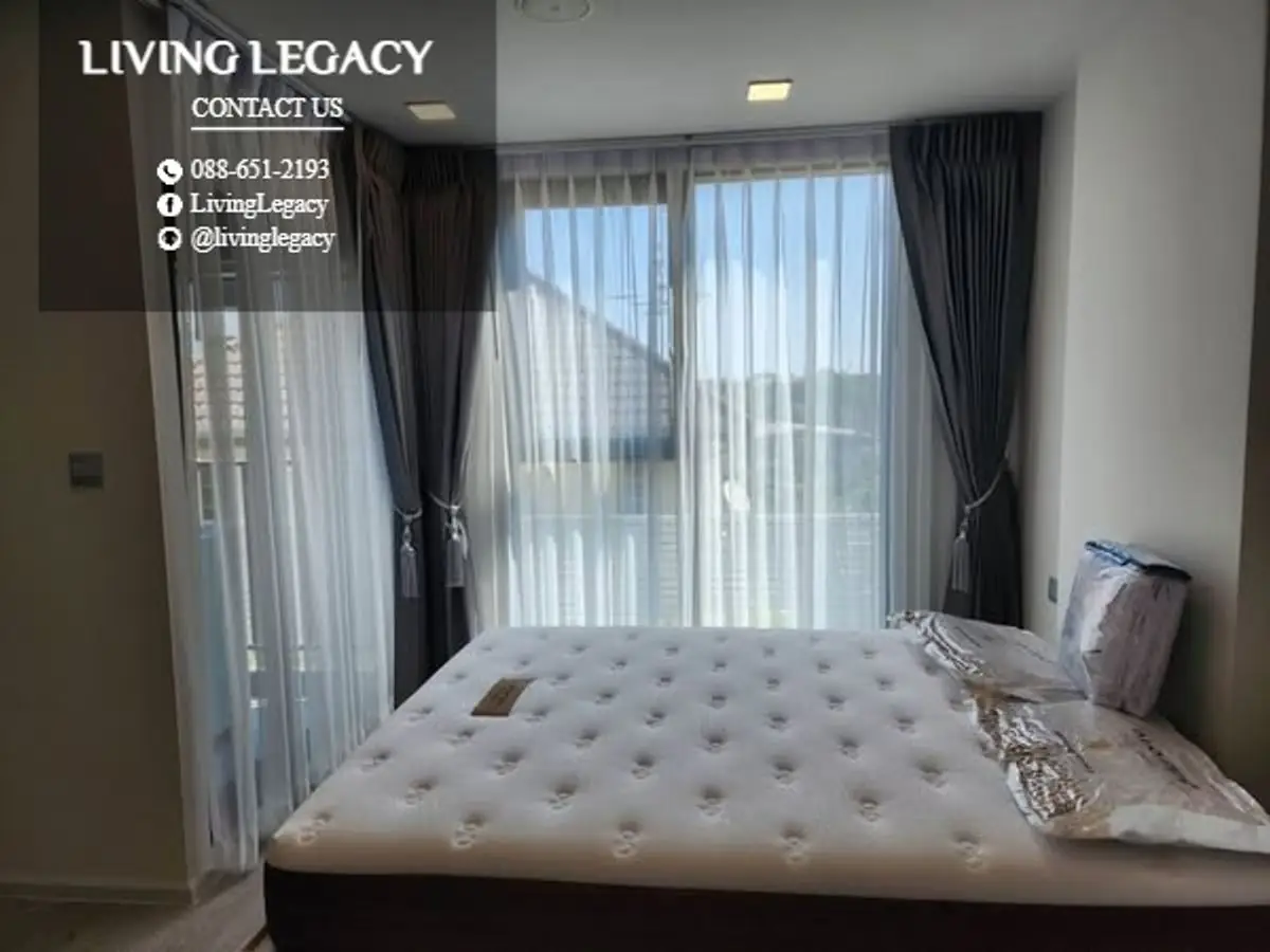 SNW88S ให้เช่าคอนโด Atmoz Oasis Onnut 24 ตร.ม. ชั้น 3 ตึก E line id : @livinglegacy 3