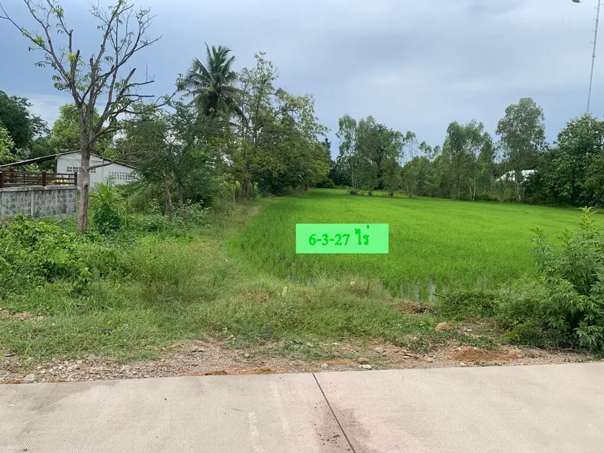 🏡ที่ดินสวย 6 ไร่ 3 งาน 27 ตร.ว. ทำเลท่องเที่ยว ใกล้วัดพระแท่นดงรัง เดินทางสะดวก ใกล้ทางด่วน M81 2