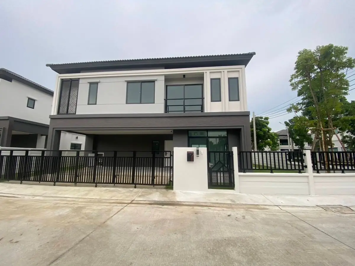 บ้านเดี่ยวโซนรามอินทราใกล้ทางด่วนจตุโชติ