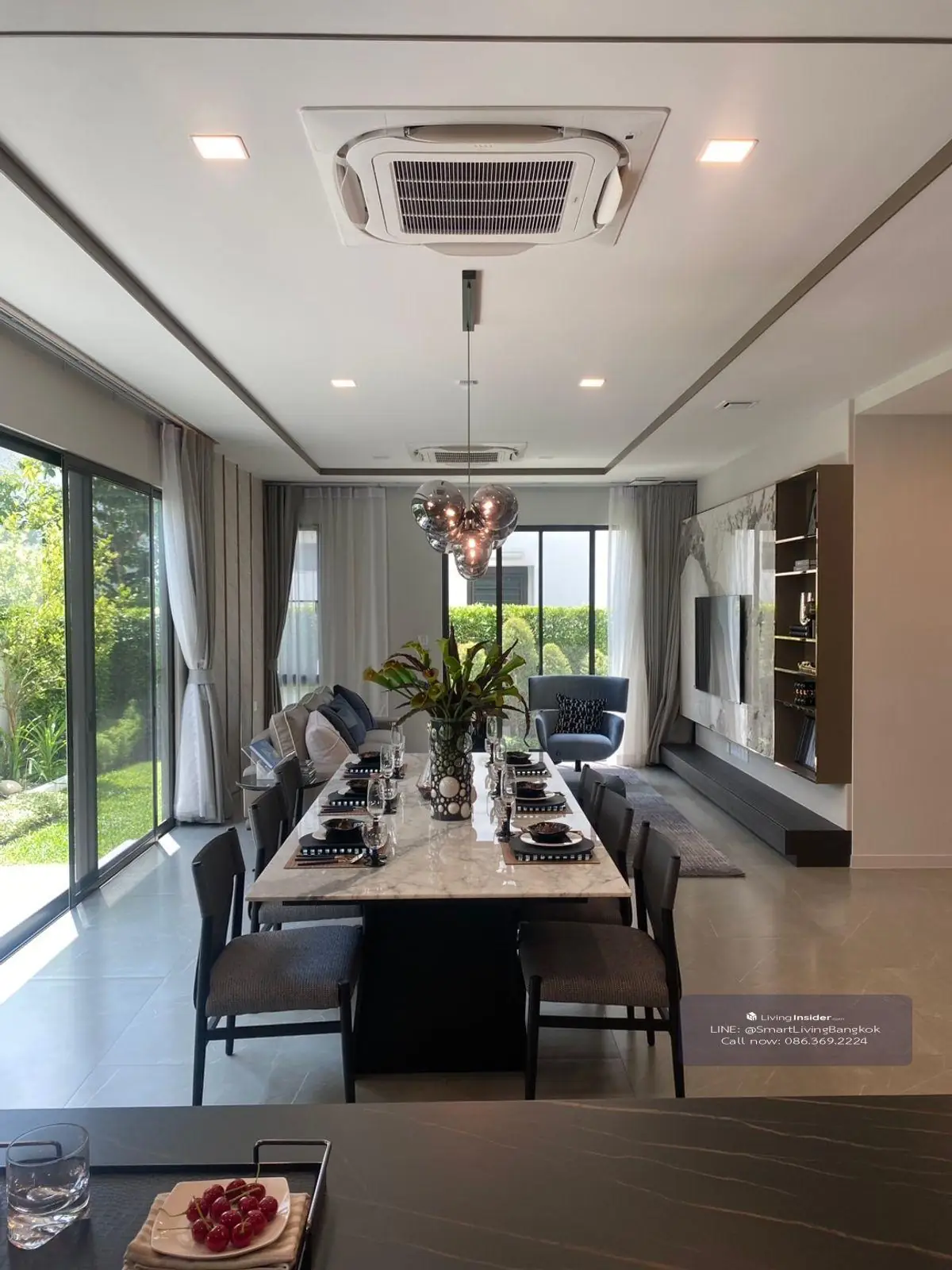 🏡 บ้านเดี่ยวหรู 2 ชั้นให้เช่า @Manthana Bangna กม.15 — 4 ห้องนอน 5 ห้องน้ำ พร้อมเฟอร์นิเจอร์ ห้องแม่บ้าน และที่จอดรถ 3 คัน ใกล้เมกาบางนา สนามบินสุวรรณภูมิ เดินทางสะดวก 3