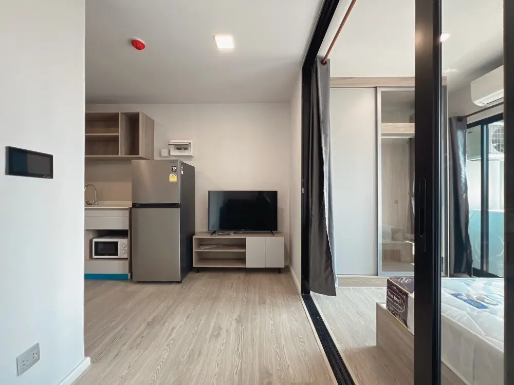 ให้เช่า Kave Town colony ห้อง 1 Bedroom ขนาด 25.20 ตรม เฟอร์ครบ พร้อมอยู่ 3
