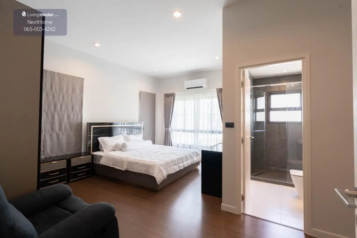 🔥เช่าด่วน+🔥เศรษฐสิริ บางนา กม.10 ใกล้ Design Village บางนา เฟอร์นิเจอร์ครบ พร้อมเข้าอยู่