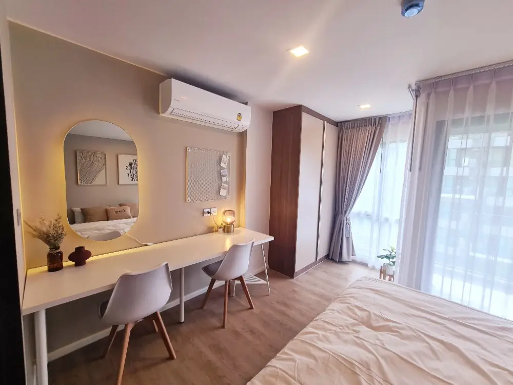 ✅️ เจ้าของขายเอง 🟠 KAVE TOWN SHIFT ฝั่งเดียวกับ ม.กรุงเทพ ห้องใหญ่ ชั้นสูง วิวสวย 2