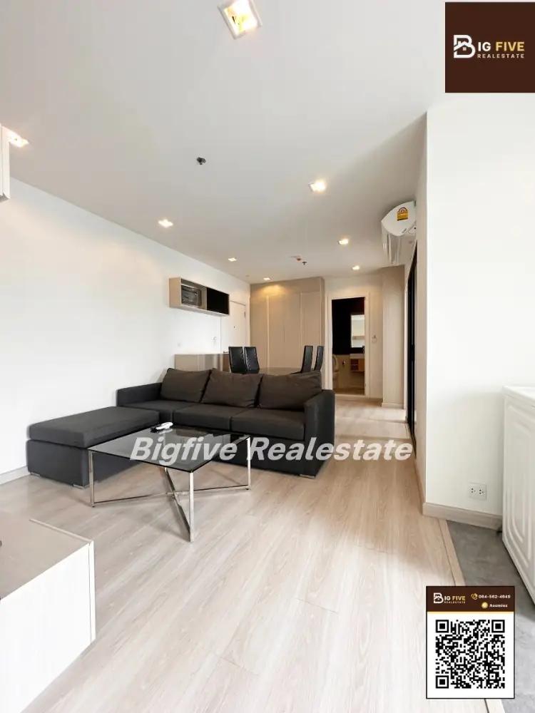 AA63- 230 ✨ให้เช่าคอนโด สกายไลน์ รัตนาธิเบศร์ Skyline Rattanathibet 2นอน พร้อมอยู่ ห้องใหม่✨ 2