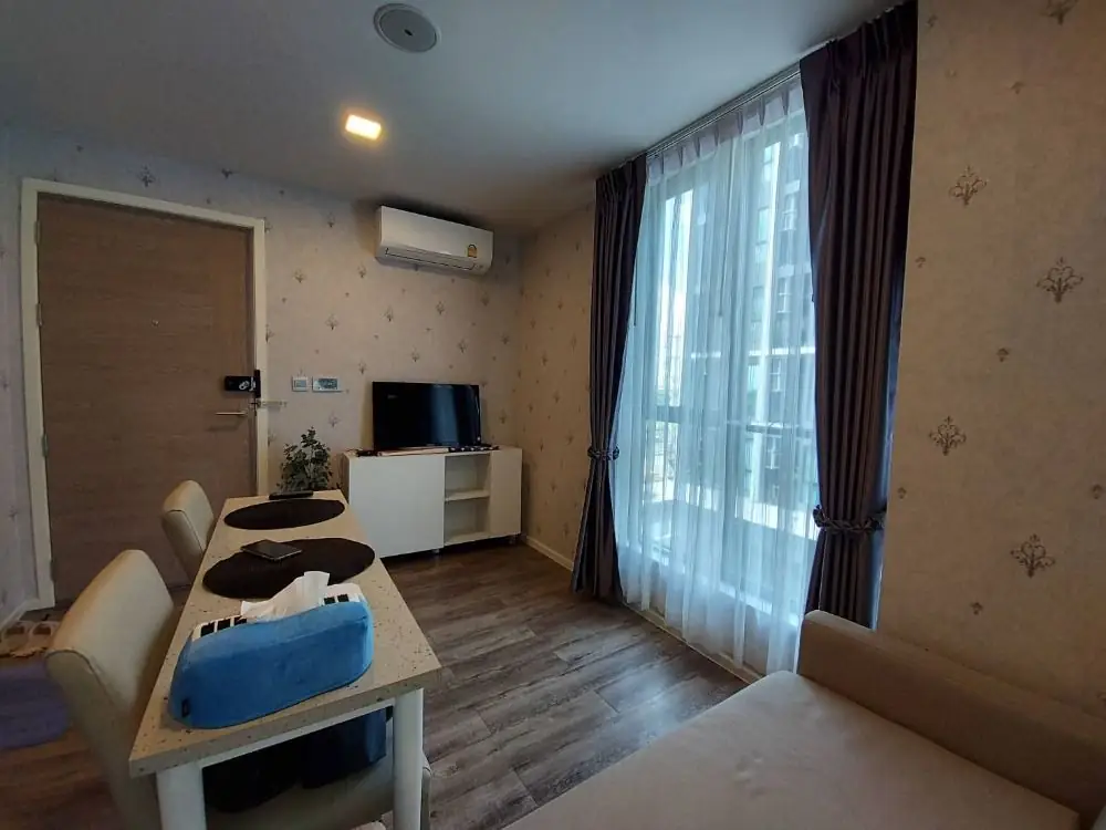 ขายคอนโด แอทโมซ แจ้งวัฒนะ (ห้องมุม) 2 ห้องนอน 35.88 ตร.ว ตกแต่งสวย วิวสวยมาก คอนโดสไตล์รีสอร์ท Low rise