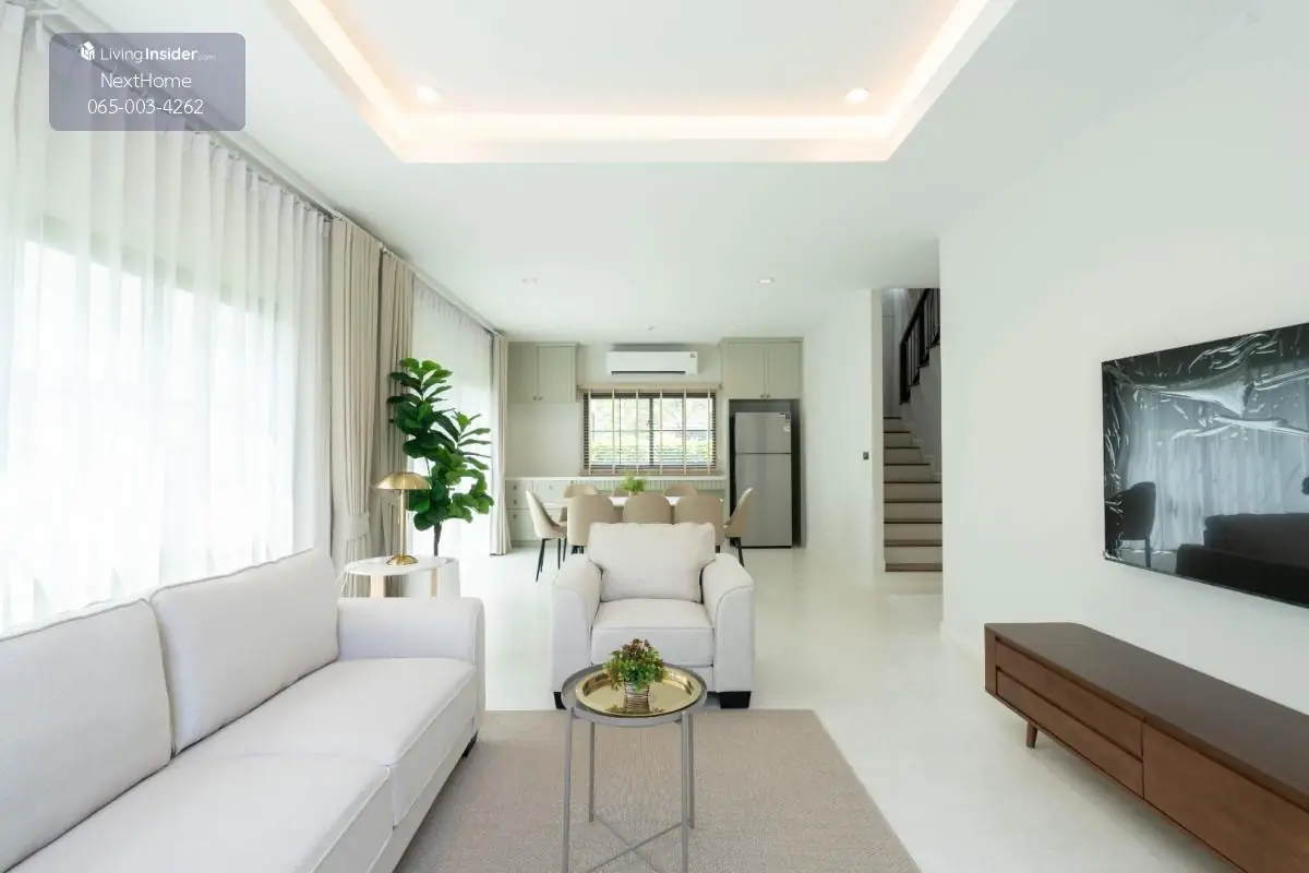 🔥เช่าด่วน+🔥เศรษฐสิริ บางนา กม.10 ใกล้ Design Village บางนา เฟอร์นิเจอร์ครบ พร้อมเข้าอยู่