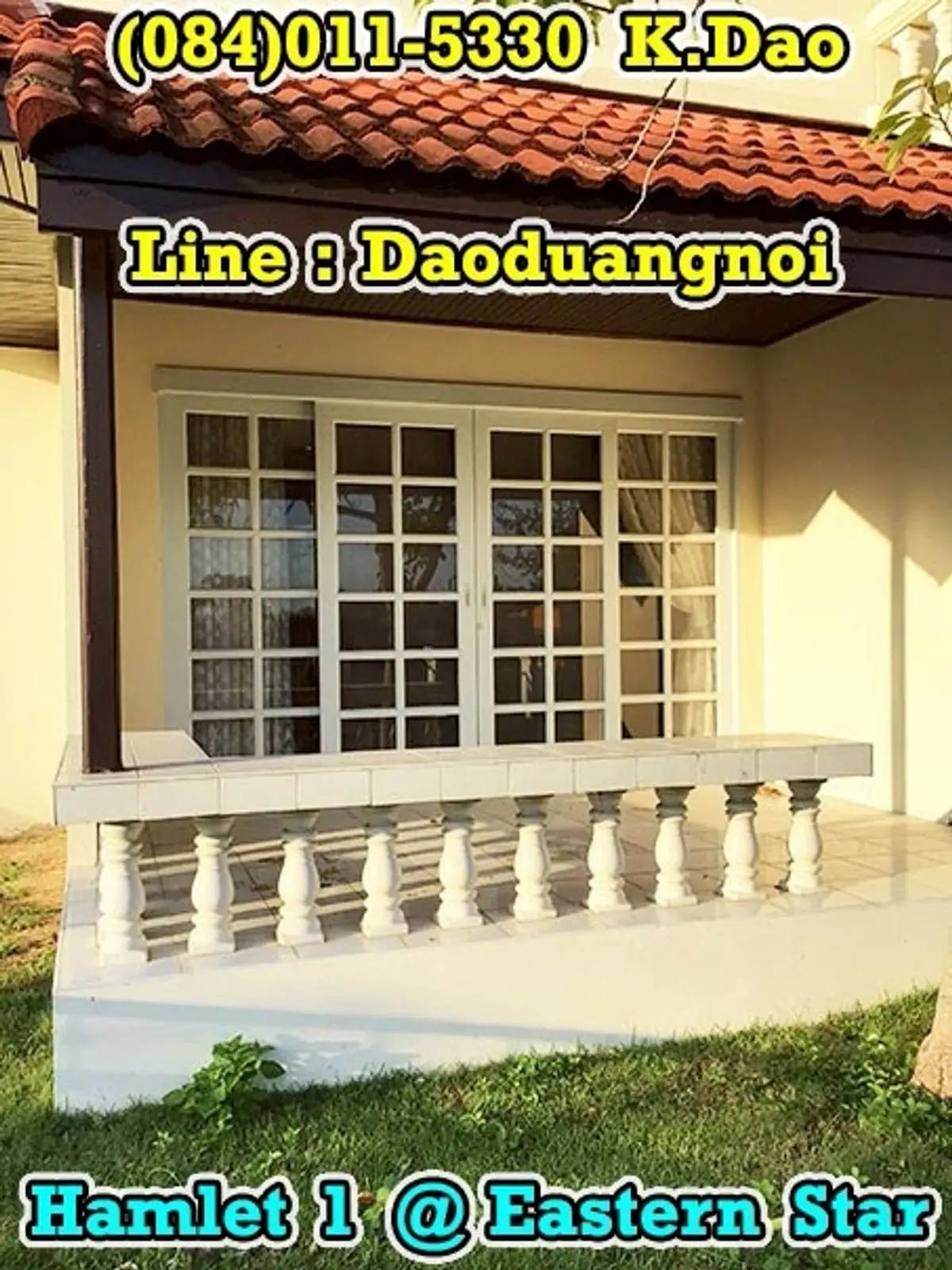 #Hamlet 1 @Eastern Star Golf Course, Ban Chang *** Corner House for Rent *** 3