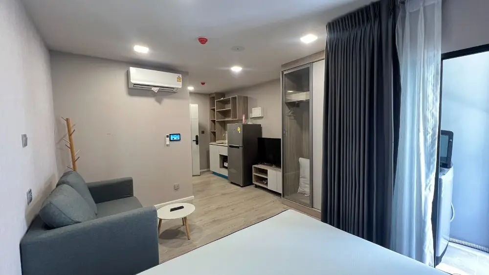 ให้เช่า Kave Town colony ห้อง Studio ขนาด 22.80 ตรม เฟอร์ครบ พร้อมอยู่