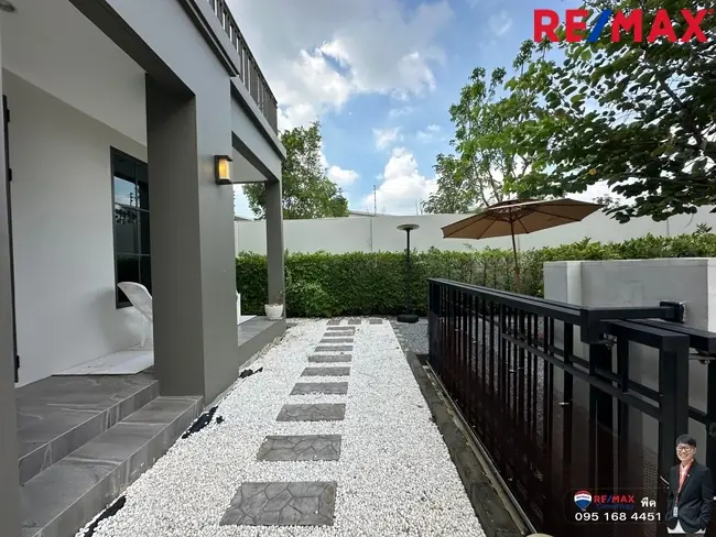 ขายบ้านเดี่ยวทุ่งครุ หมู่บ้านสราญสิริ ประชาอุทิศ90 (หลังมุม) ติดสโมสร ราคาดีที่สุดในโครงการ 3