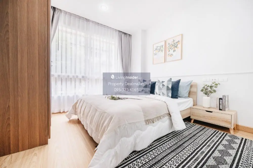 SK01598 ขายด่วน Happy Condo Ladprao 101 | 1 นอน ตึก North (เลี้ยงสัตว์ได้🐶🐱)** 2