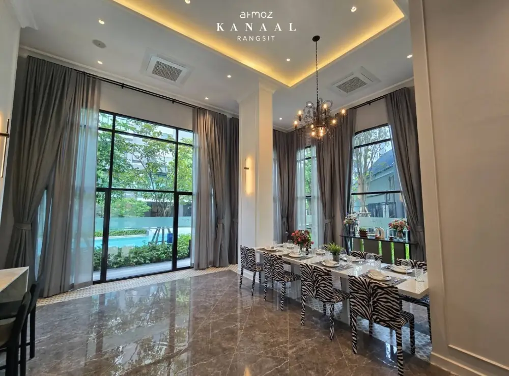 Atmoz Kanaal Rangsit ห้องมือหนึ่ง ราคาตรงจากโครงการ 3