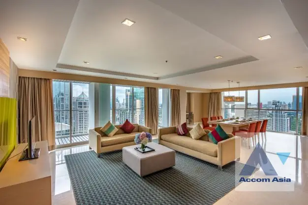 🔼AccomA🔽 Penthouse 3 Beds Condominium for Rent in Ploenchit, BTS Chitlom at Urbana Langsuan