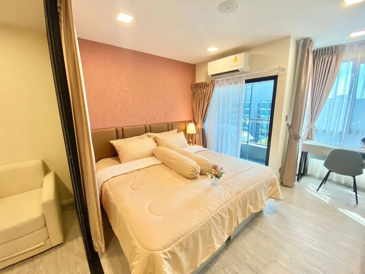 📌ขายคอนโด Kave Ava (โครงการอยู่ตรงข้ามม.ธรรมศาสตร์ รังสิต) ห้องบิ้วอินสวย พร้อมเข้าอยู่ 3