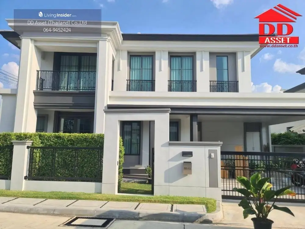 ให้เช่า​ บ้านเดี่ยว  เศรษฐสิริ กรุงเทพ-ปทุมธานี​ วิว​ สนามกอล์ฟฟลอร่าวิลล์ กอล์ฟ แอนด์ คันทรีคลับ​(ชวนชื่น)​ ติดโรงเรียน นานาชาติเด่นหล้า​