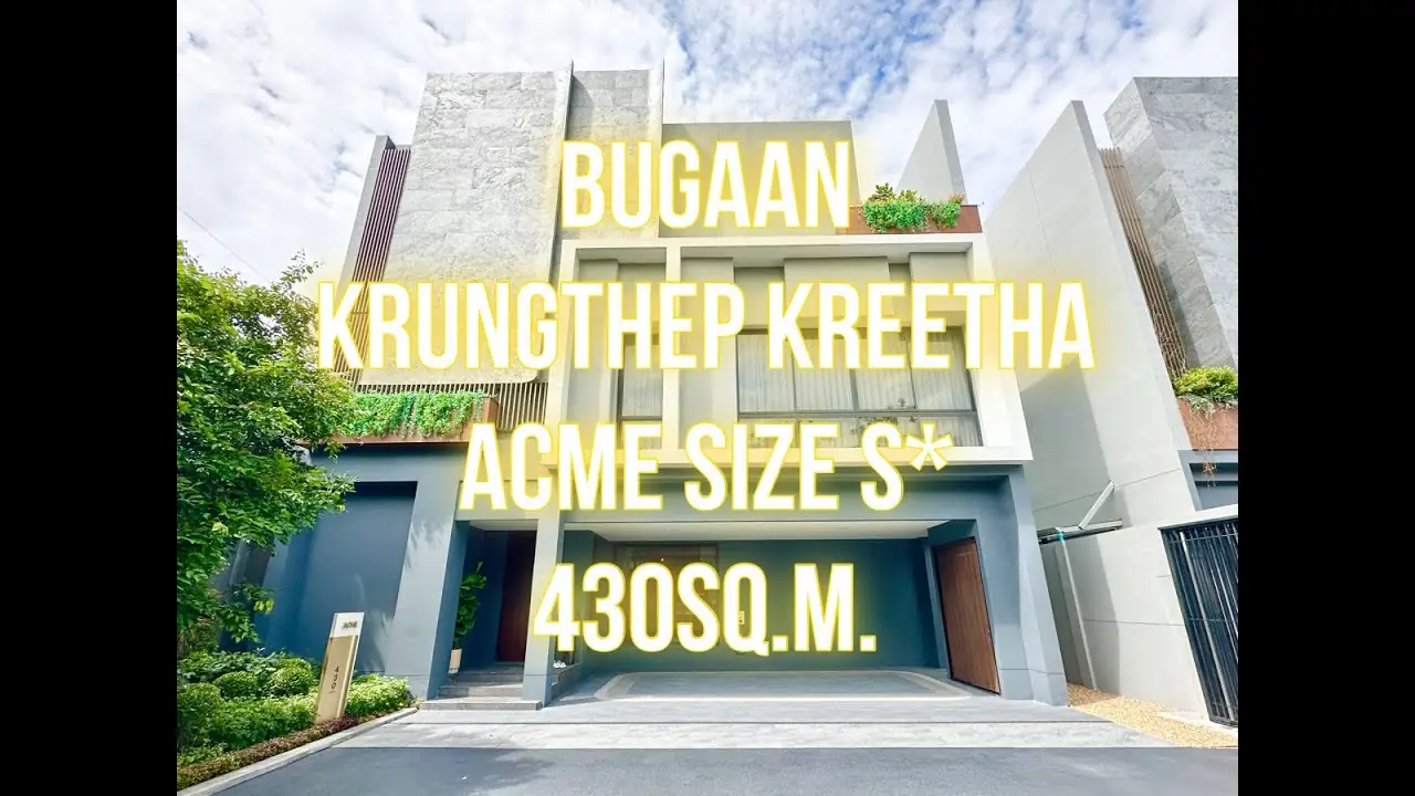 BuGaan กรุงเทพกรีฑา - ACME SizeS* 430ตรม. 68วา นัดชม 092-545-6151 (ทิม) 3