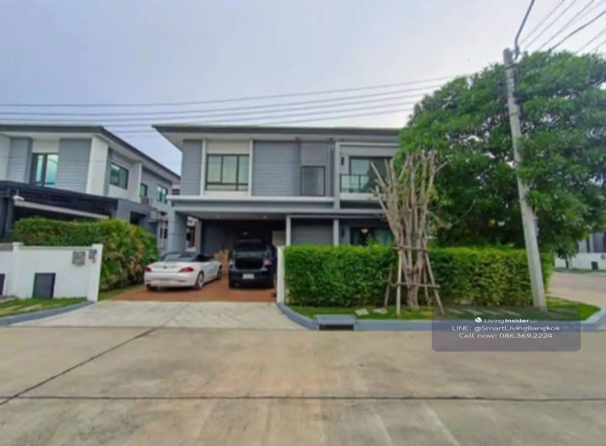 ✨บ้านหรูบิวท์อินทั้งหลัง! Centro รามอินทรา – จตุโชติ เฟอร์ครบ เคาน์เตอร์หินแท้ + โคมไฟคริสตัล ใกล้ทางด่วน & รร.นานาชาติ พร้อมเข้าอยู่!