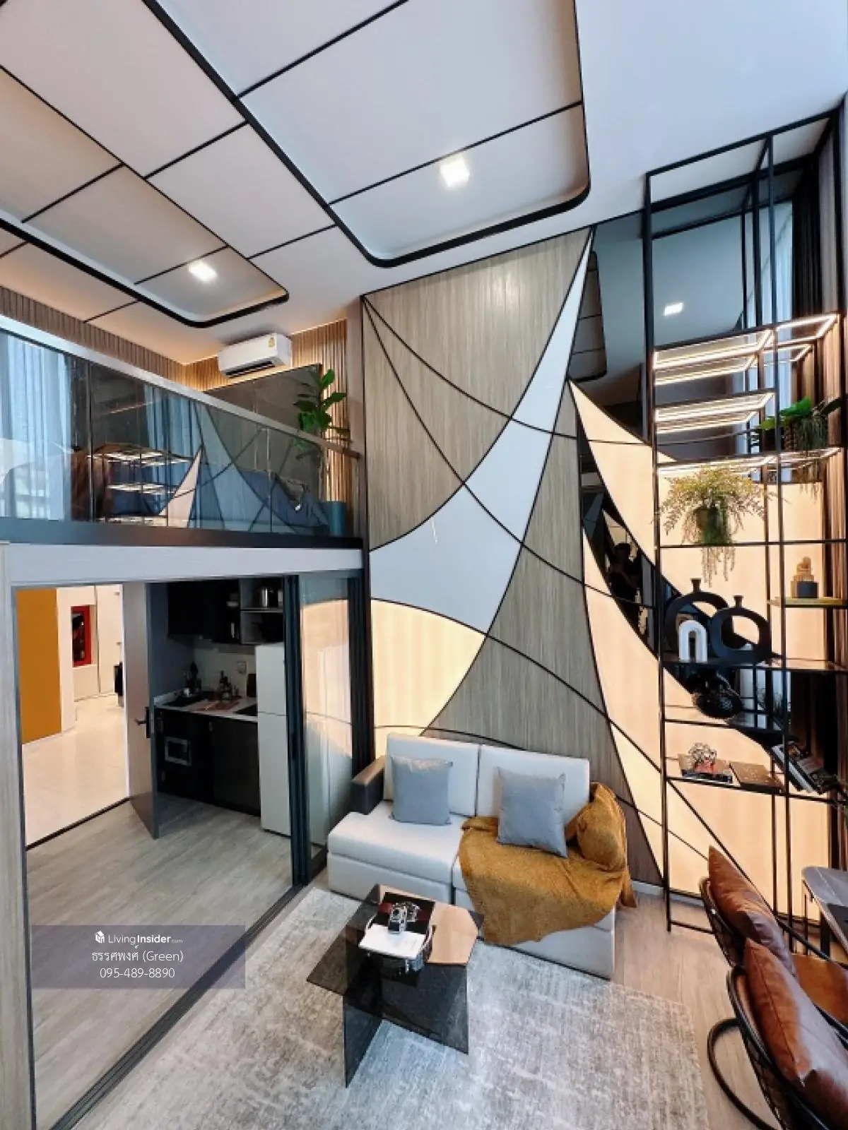 𝗠𝗢𝗗𝗜𝗭 𝗥𝗛𝗬𝗠𝗘 โมดิช ราม ห้อง 2 ชั้นDuplex ขายขาดทุน ผ่อนสบายๆ 11,000/เดือน ติดต่อด่วน 095-489-8890 ธรรศพงศ์ 3