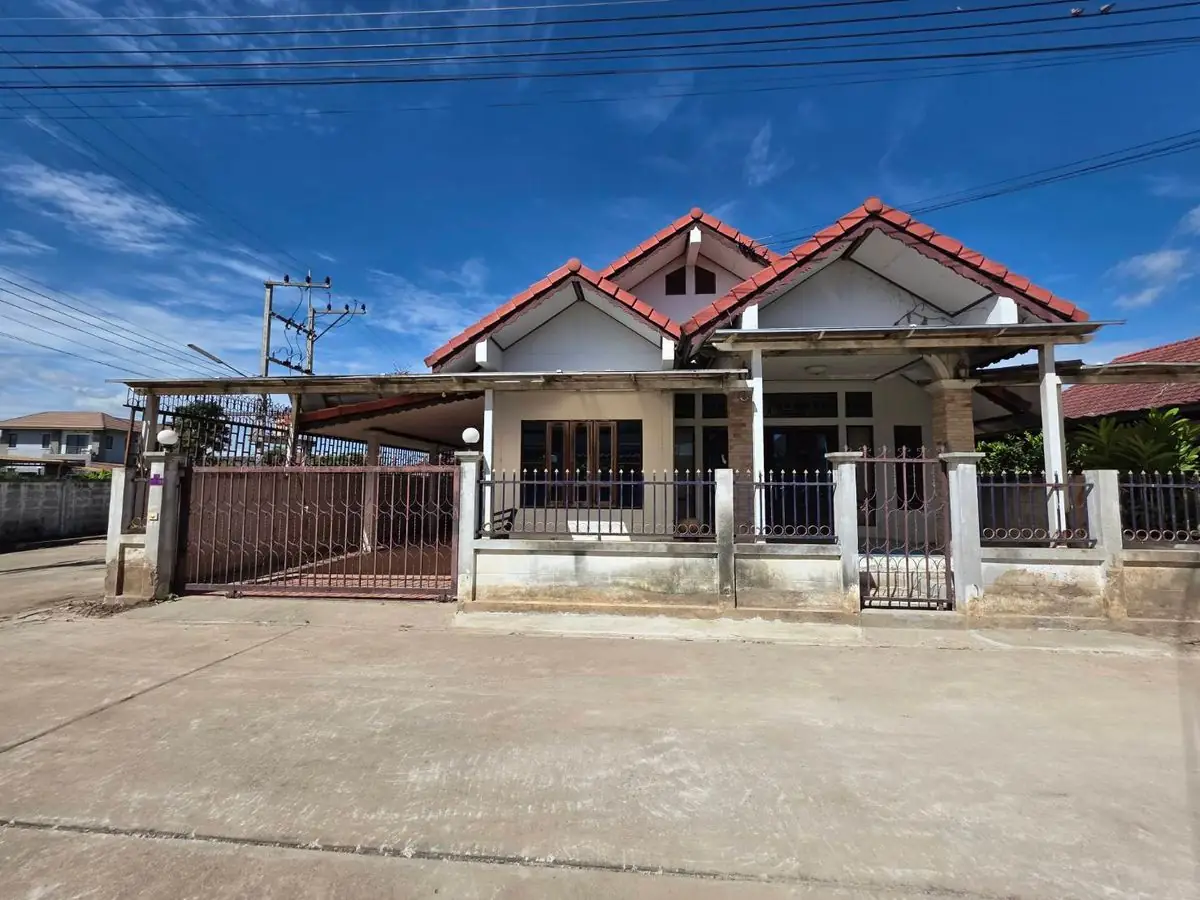 ขายบ้านเดี่ยวท่าม่วง ศิริชัย3 หลังใหญ่ 50.6 ตร.ว. 2 นอน ต่อเติมรอบบ้าน มีเงินเหลือไว้ตกแต่ง_BL169