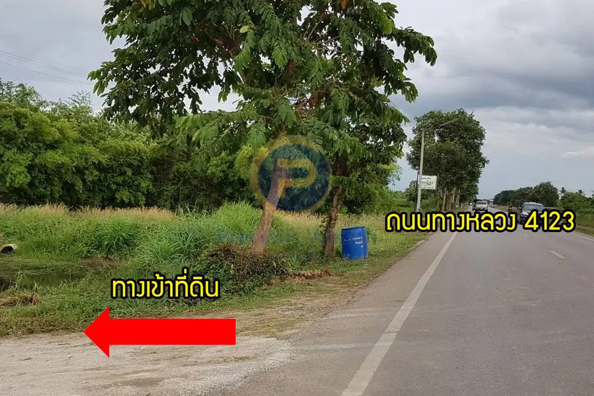 ที่ดินราชบุรี โพธาราม  เนื้อที่ดิน 4-3-90 ไร่
