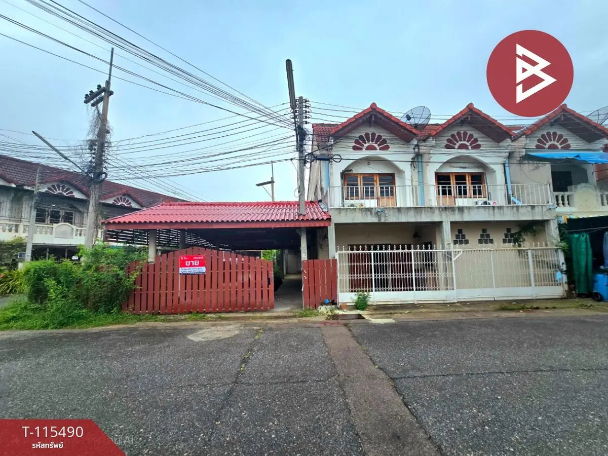 ขายบ้านแฝด 2 ชั้น เนื้อที่ 65.4 ตร.วา บ้านโป่ง ราชบุรี