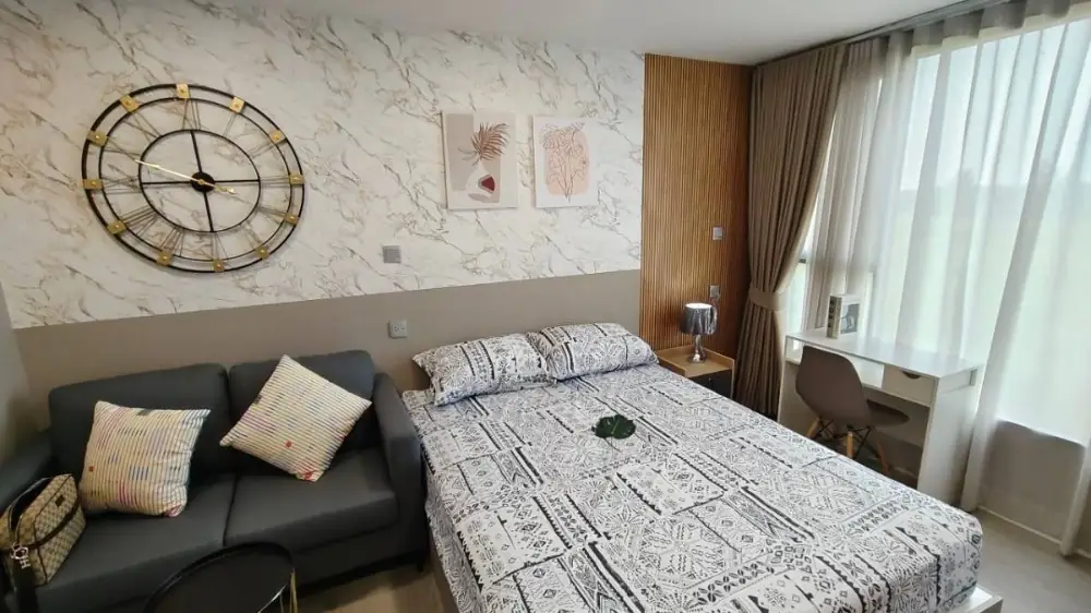 ให้เช่าKave Town colony ใกล้ม.กรุงเทพ ตึก A ชั้น 5 ราคา  11,000 บาท