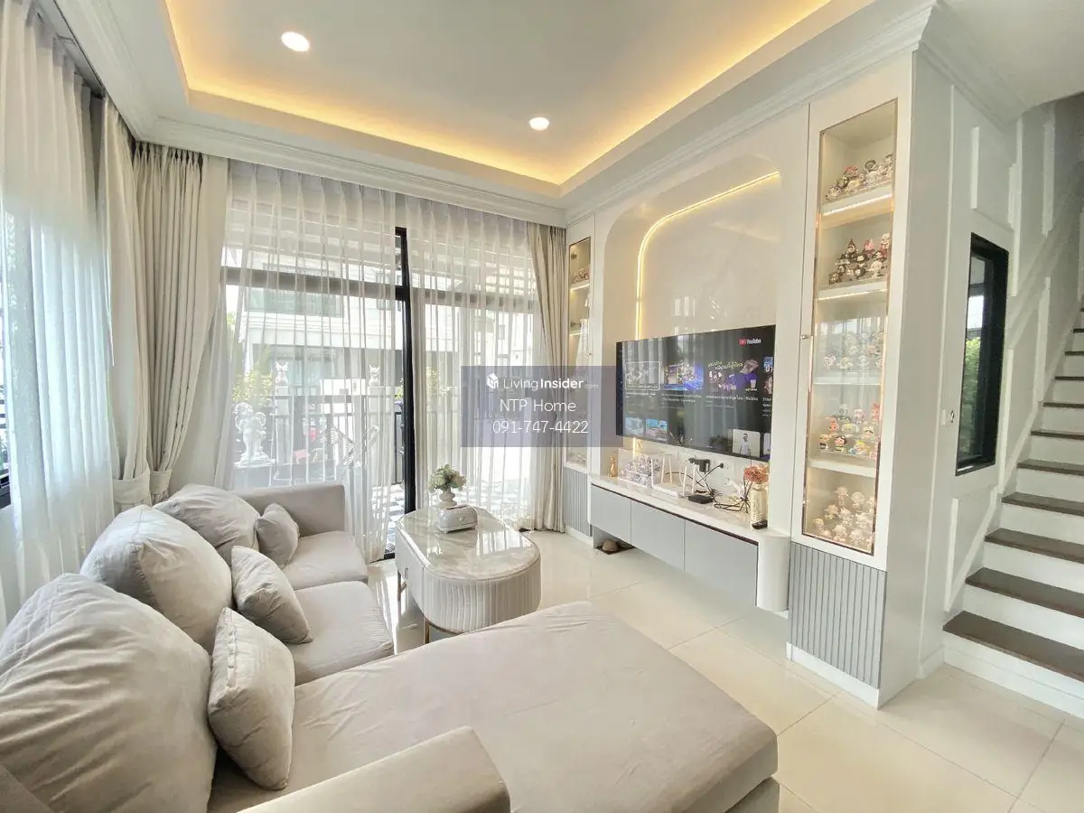 🏡🔥 ให้เช่าบ้านเดี่ยวหลังมุม ใกล้ Fashion Island ใกล้ทางด่วน เดินทางเข้าเมืองสู่พระราม9 และลาดพร้าวสะดวกมาก Small pet friendly 🐶🐱 หมู่บ้านแกรนด์ บริทาเนีย วงแหวน-รามอินทรา 3