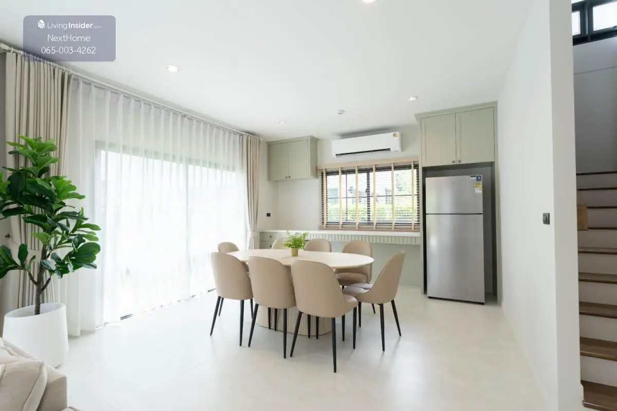 🔥เช่าด่วน+🔥เศรษฐสิริ บางนา กม.10 ใกล้ Design Village บางนา เฟอร์นิเจอร์ครบ พร้อมเข้าอยู่ 2