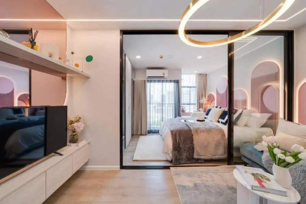 🏢 Ivory รัชดา - ลาดพร้าว💟 1 Bed ห้องแต่งสวย ได้เฟอร์ครบ📍ผ่อนเพียง 8,xxx /ด💙จอง 999 💚ฟรีดาวน์ 💛ฟรี คชจ. วันโอน 🌈 สนใจนัดชมโครงการ 📲 ฟ้าใส : 089-018-8037 🆔 : Fahsaipbs 2
