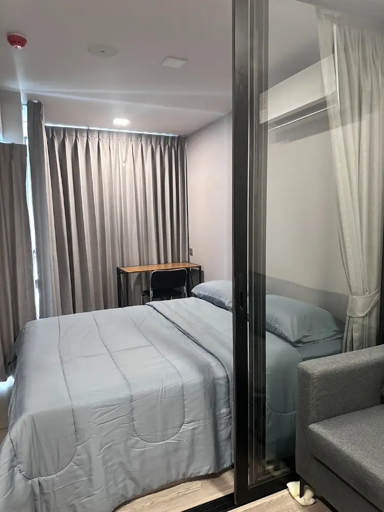 ให้เช่า Kave Town colony ห้อง 1 Bedromm ขนาด 24.80 ตรม เฟอร์ครบ พร้อมอยู่ ตึก C ชั้น 4