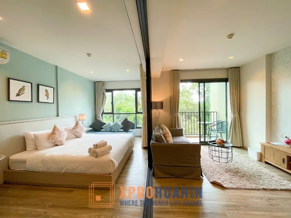 1ห้องนอน ไซส์ใหญ่ คอนโดเรน ใกล้ทะเลเพียง 200 เมตร