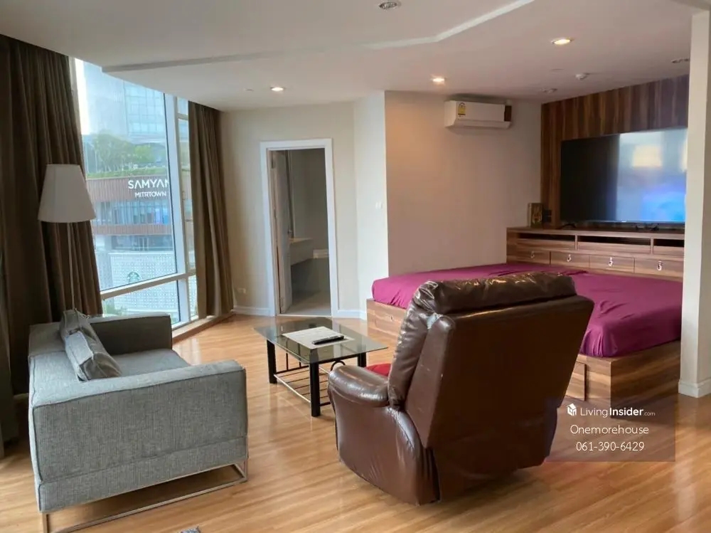 ด่วน! ถูกที่สุด ห้องริม ให้เช่าคอนโด Condo Chamchuri Square Residence คอนโด จามจุรี สแควร์ เรสซิเด้นส์