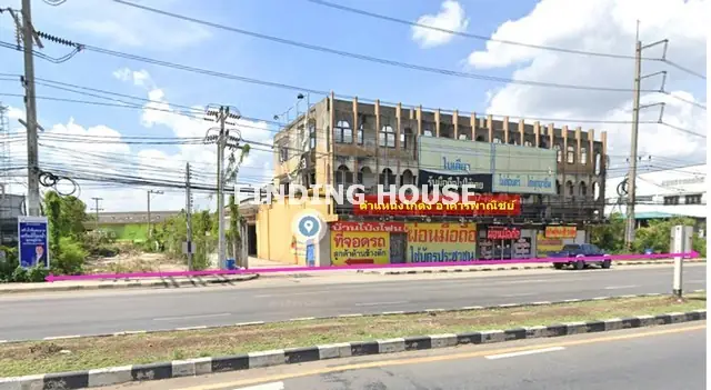 ขายที่ดิน พร้อมโกดัง อาคารพาณิชย์ 8-3-4 ไร่ ติดถนนแสงชูโต ต.หนองอ้อ อ.บ้านโป่ง จ.ราชบุรี ใกล้บิ๊กซี บ้านโป่ง ทำเลทอง ราคาถูก 3