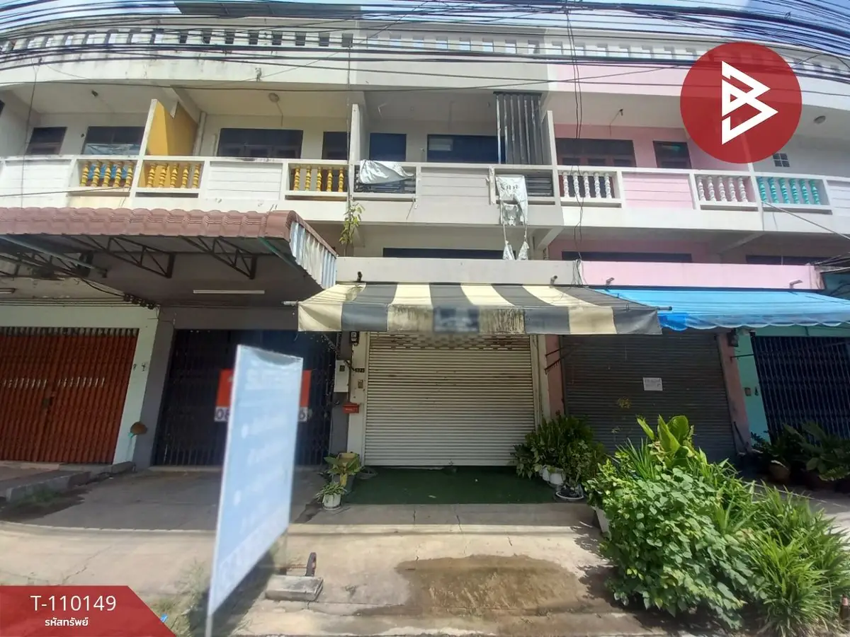 ขายอาคารพาณิชย์ 2.5 ชั้น เนื้อที่ 22.7 ตร.วา ท่ามะกา กาญจนบุรี