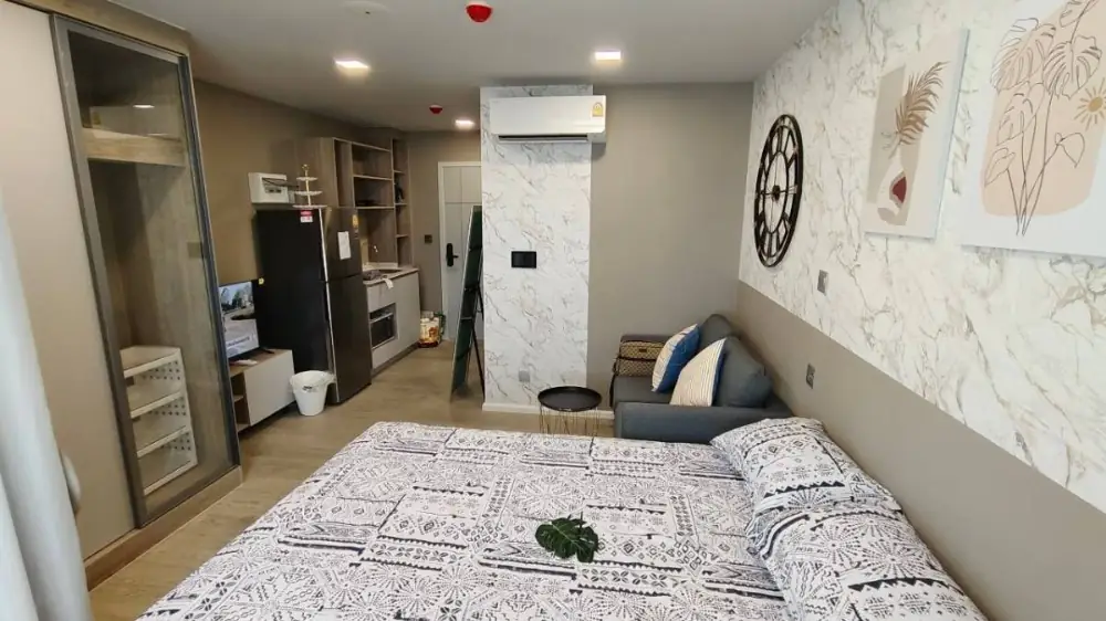 ให้เช่าKave Town colony ใกล้ม.กรุงเทพ ตึก A ชั้น 5 ราคา 11,000 บาท 2