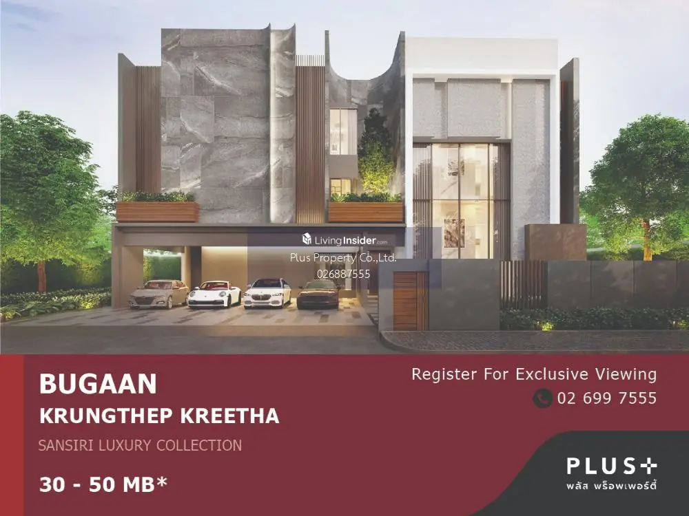 BUGAAN Grunhthep - Kreetha✨Super Luxury House by Sansiri